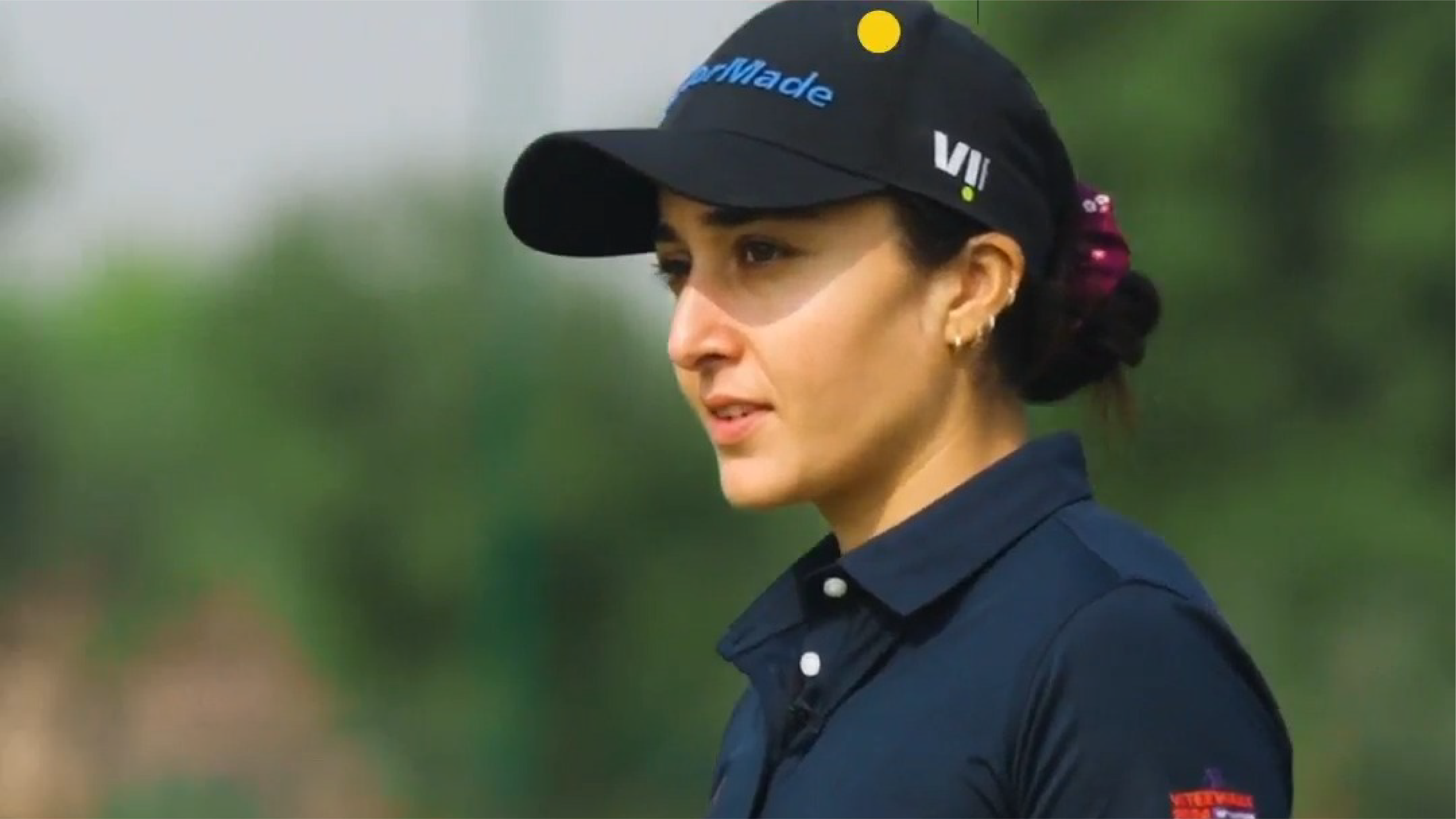 Golfer during Vi Business TeeWalk 2025 event.