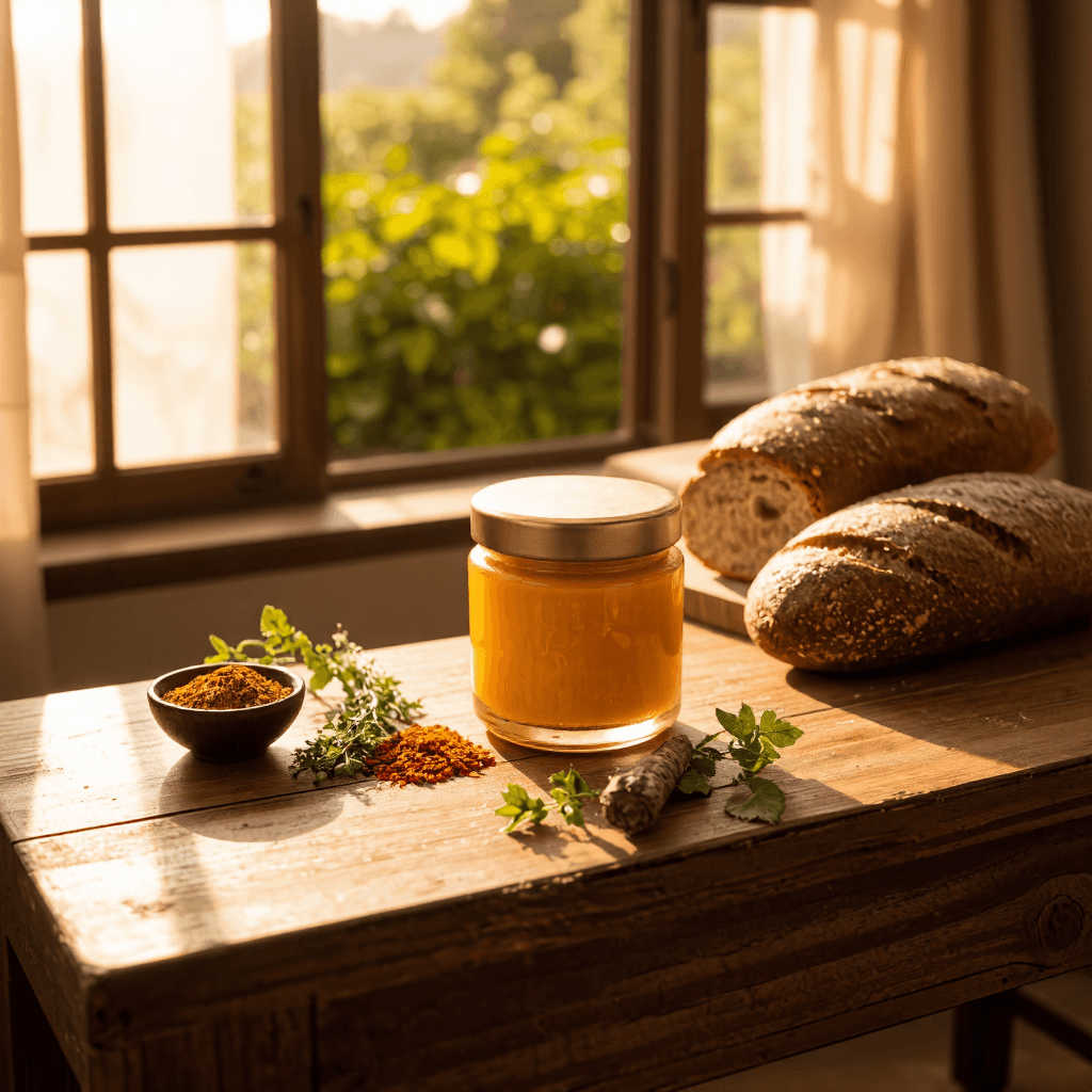 product photography of Gourmet Food Product