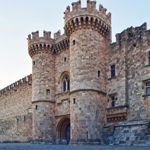 Entrance of the Palace of the Grand Master