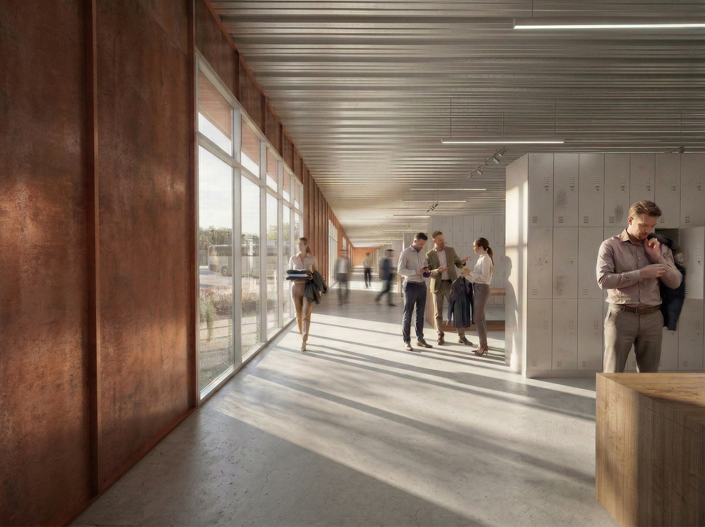 Industrial Interior Building