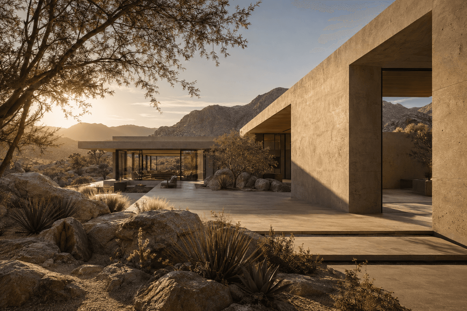 Desert Residence architecture