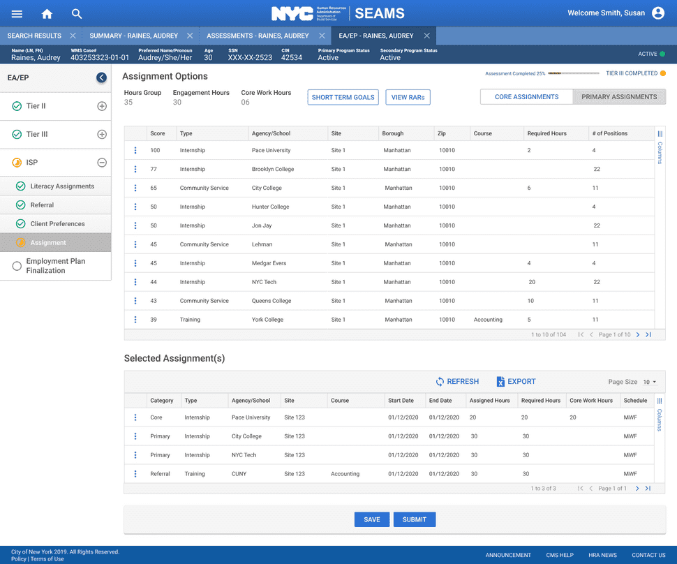 alt ABAWD Assignments