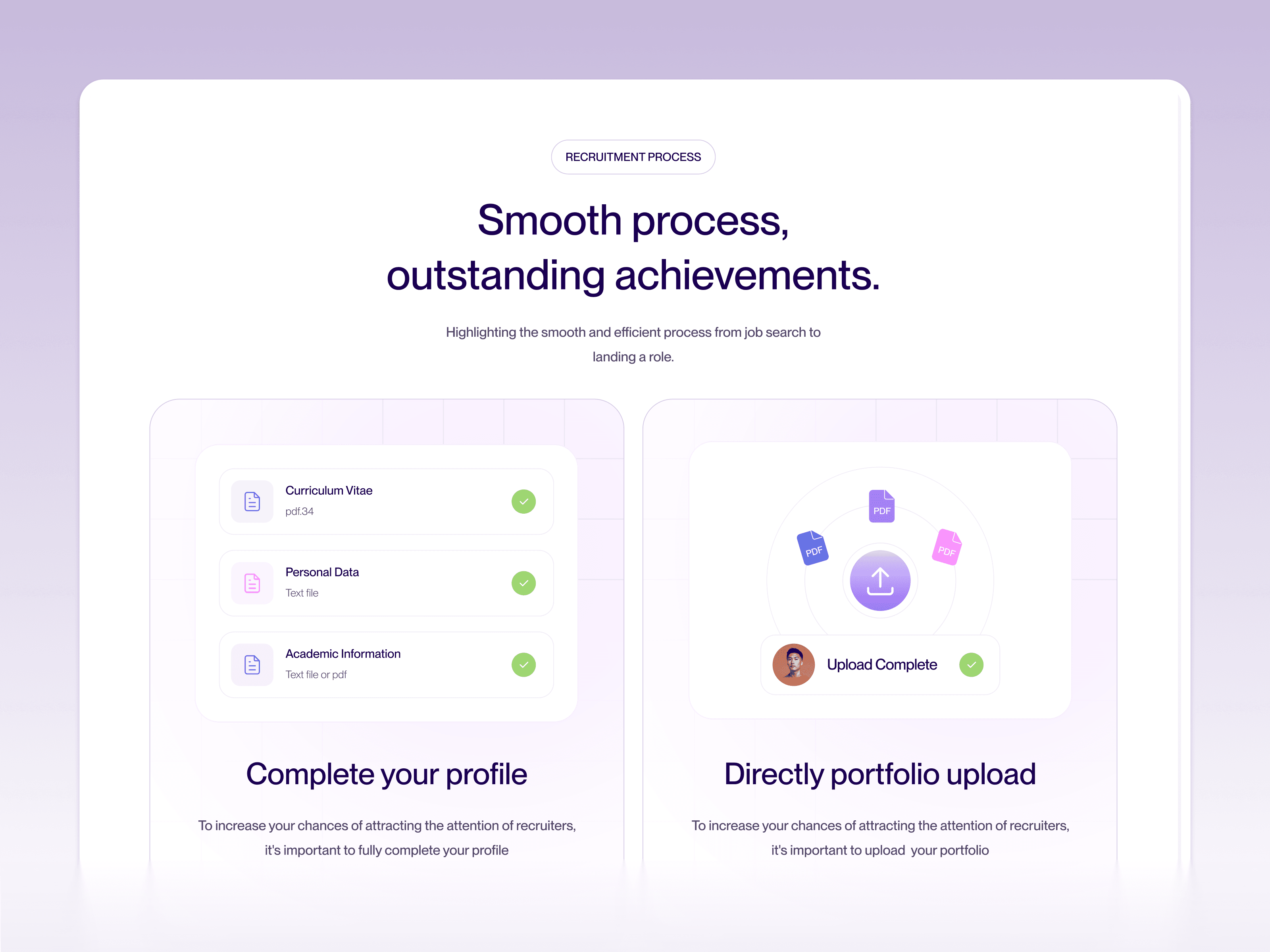 framer recruitment agency template