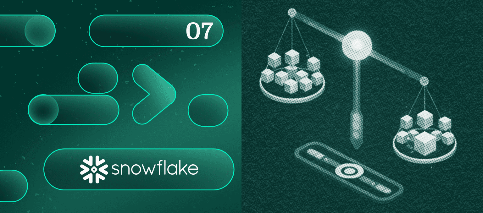 Abstract illustration of a hand managing data on a mobile device, with heart and lung icons representing healthcare marketing automation.