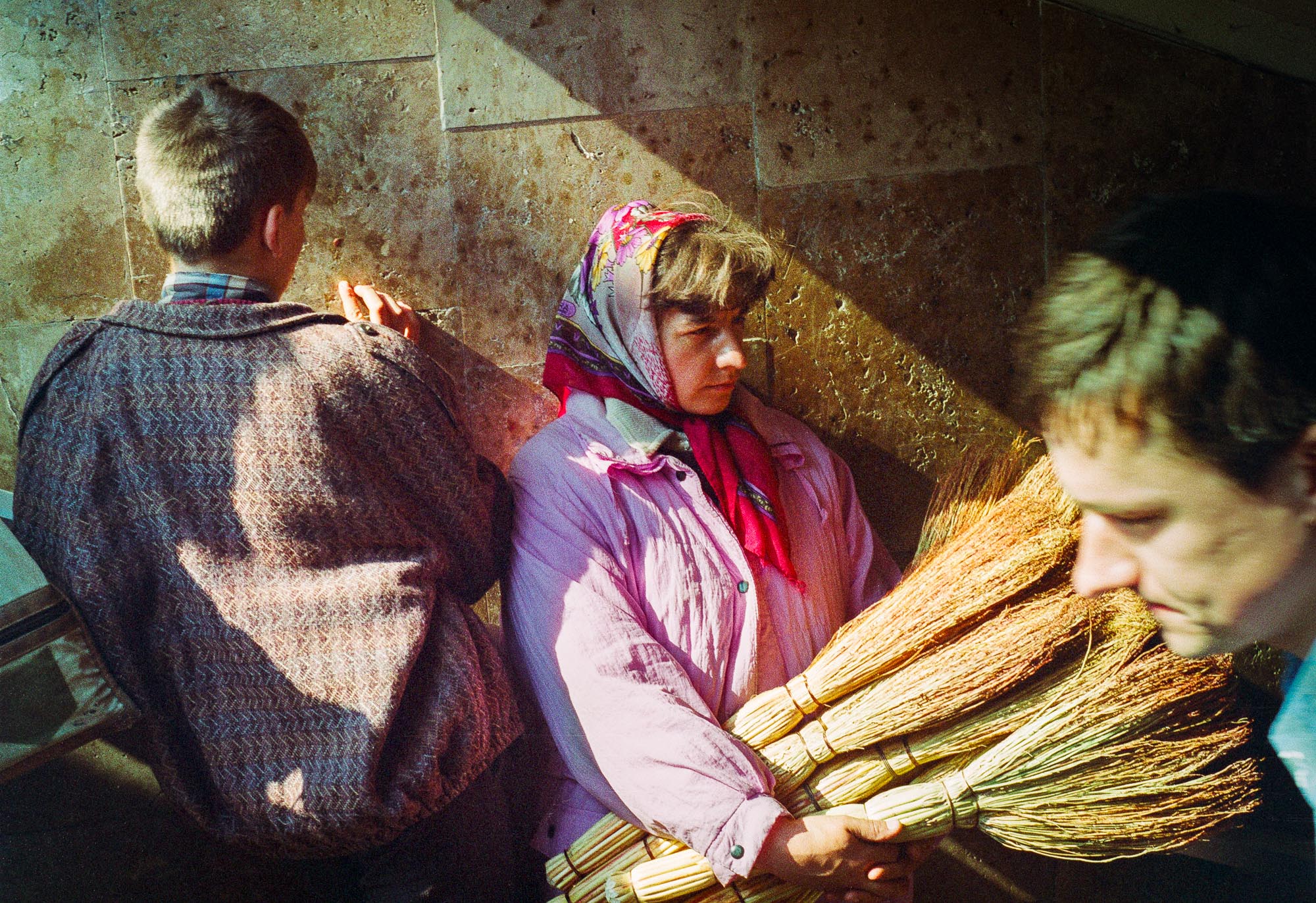 Street sellers, Kyiv, 2000