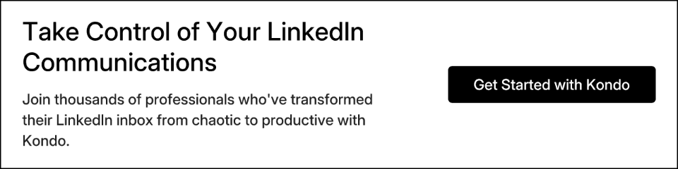 Take Control of Your LinkedIn Communications
