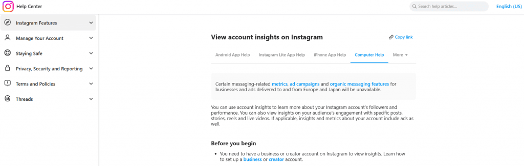 Instagram Insights
