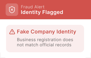 Identity Flagged