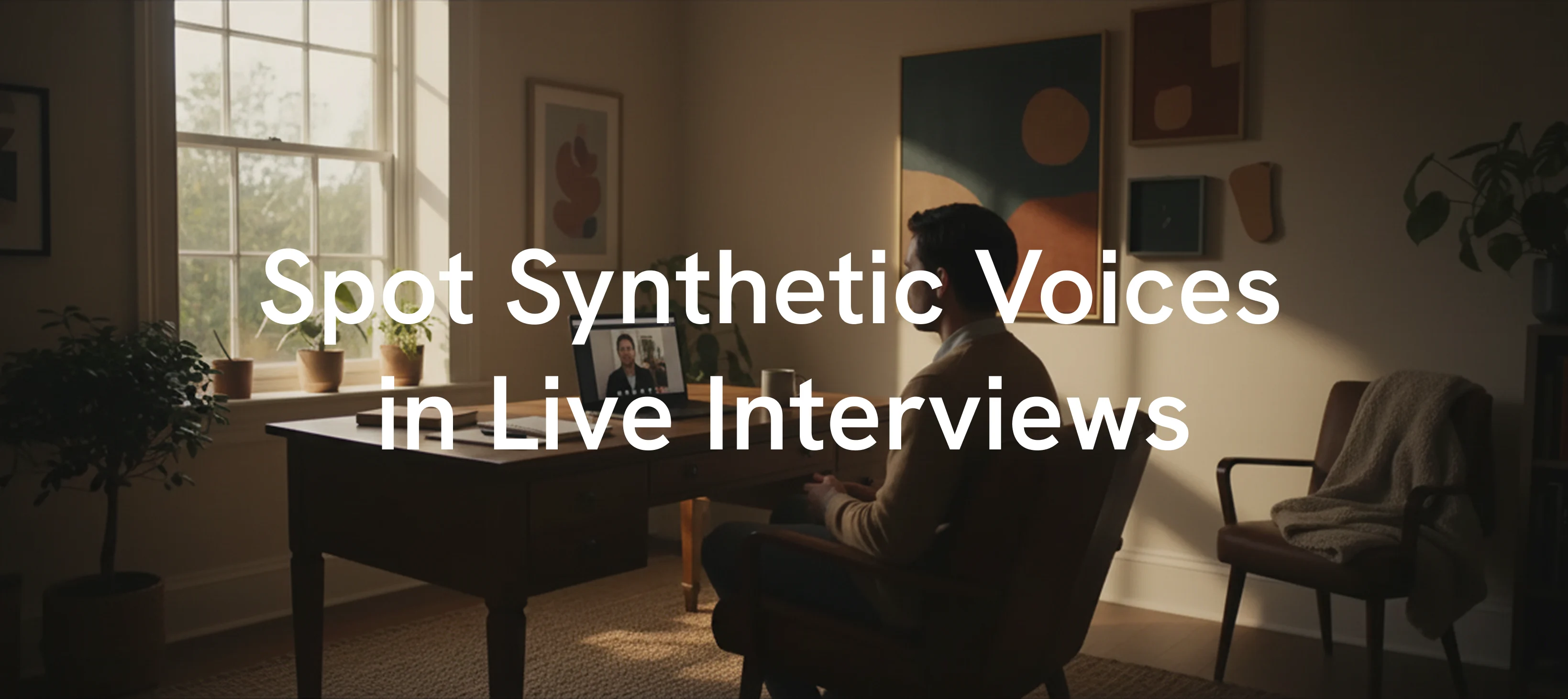 How to Spot Synthetic Voices in Live Interviews