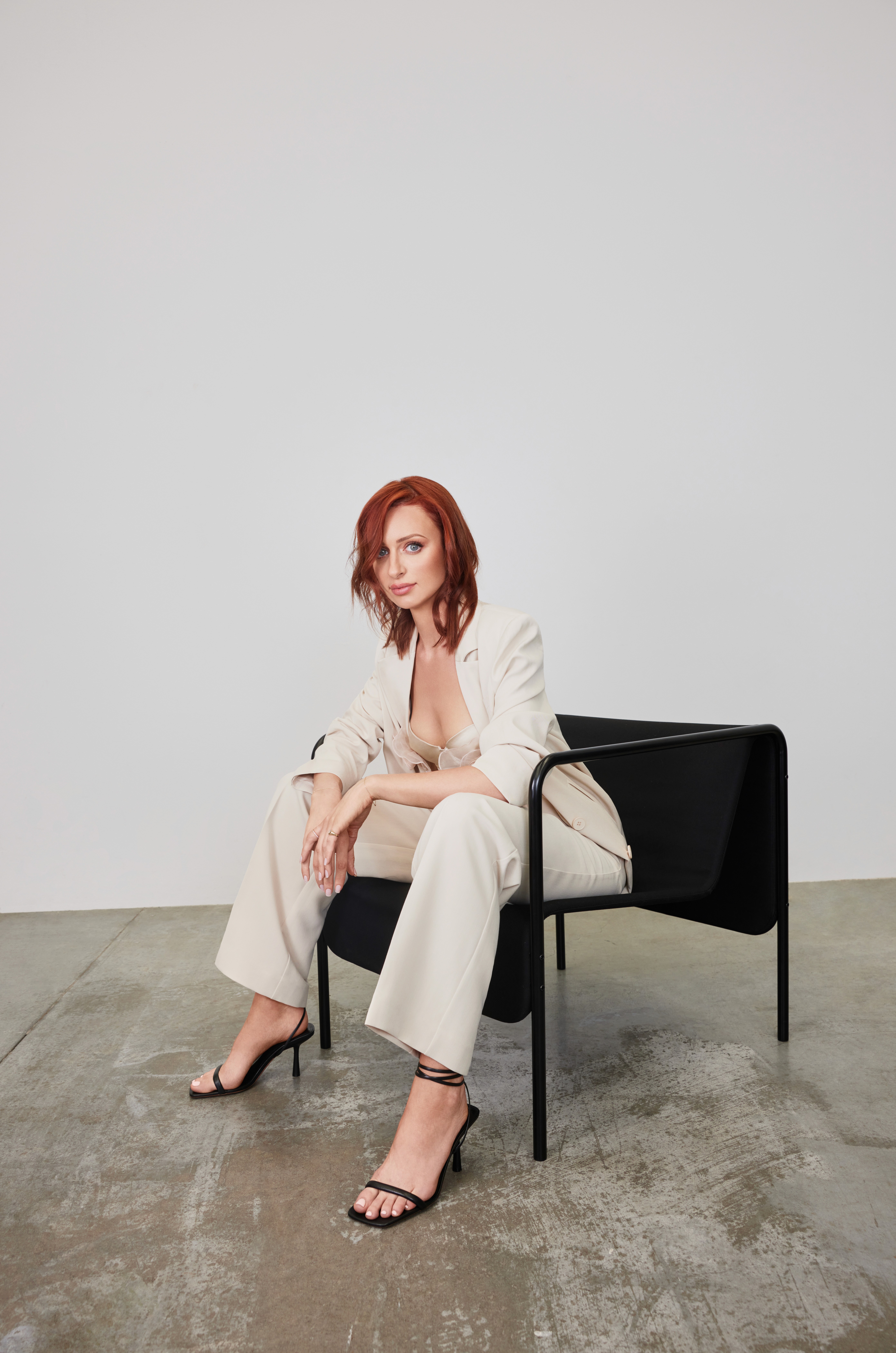 Chantelle Otten Audible editorial corporate executive portrait studio Sydney by Cybele Malinowski