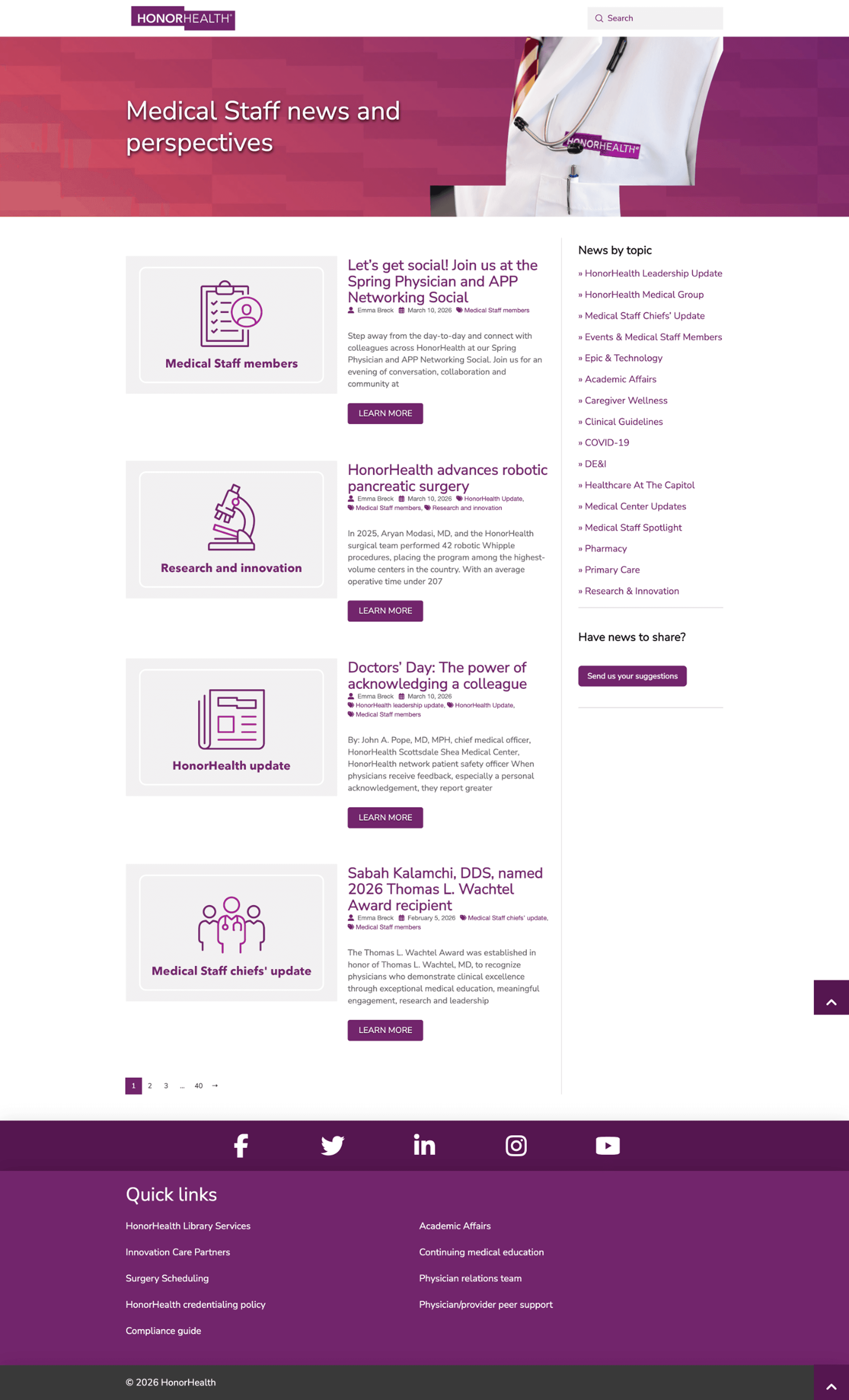 Comparison of the "Discover" screen showing a more compact layout and smaller platform icons.