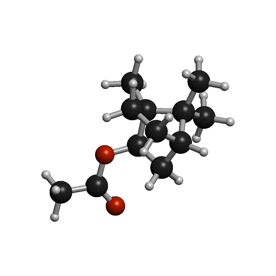 Bornyl Acetate molecular structure