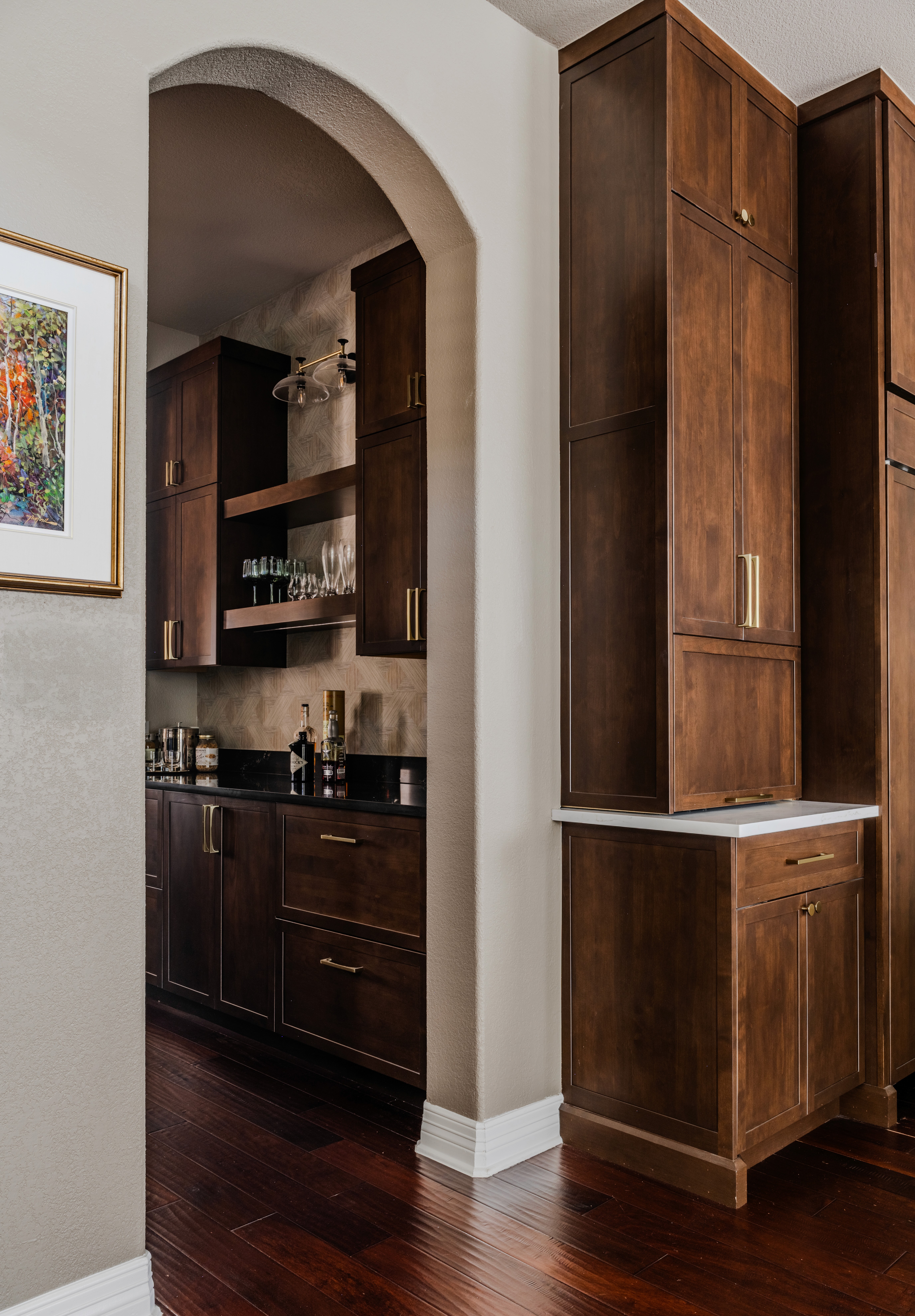 Turnbuoy: Wood cabinetry