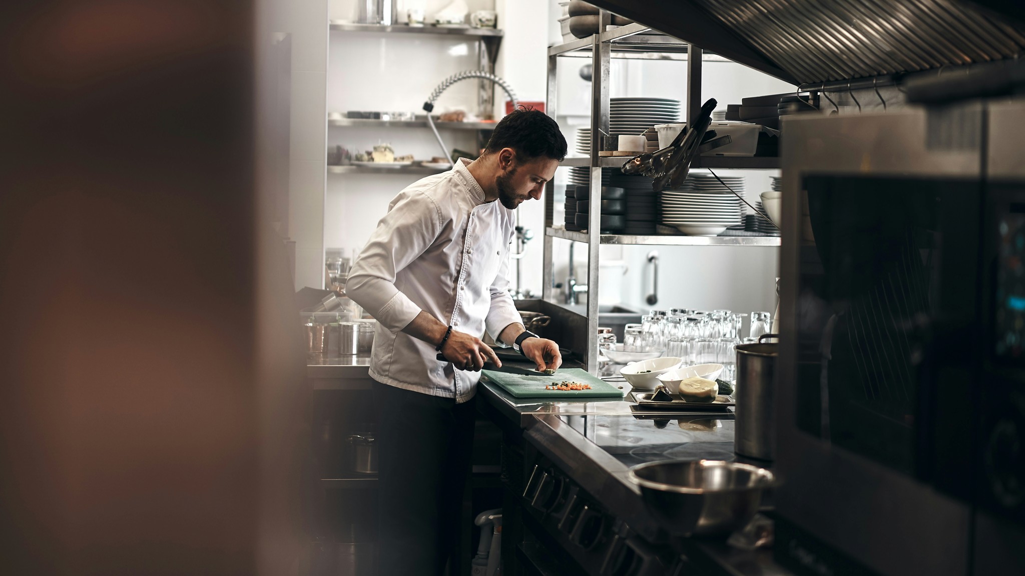 Cuisine professionnelle en inox