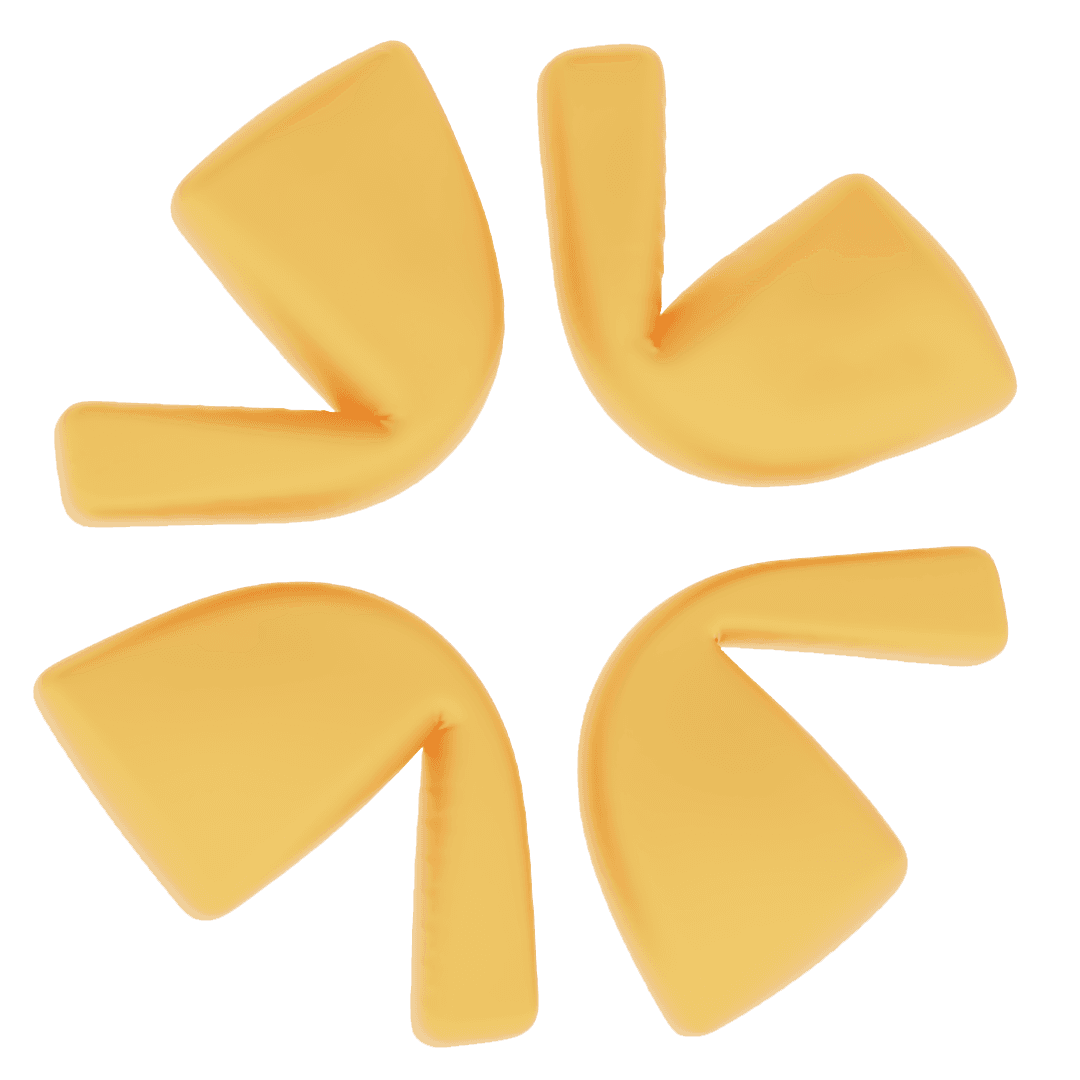 Abstract metalic shape
