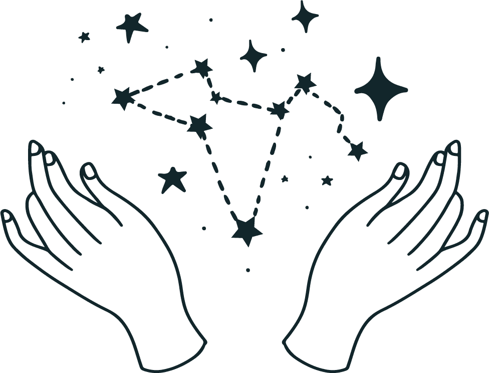 hands stars