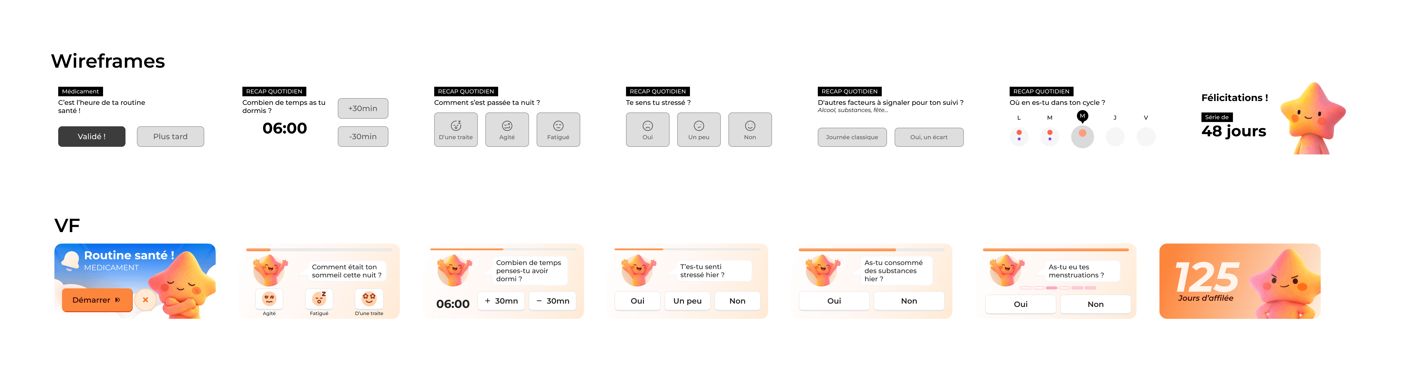 Wireframe + VF Widget