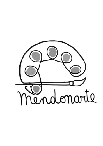 Mendonarte's logo.