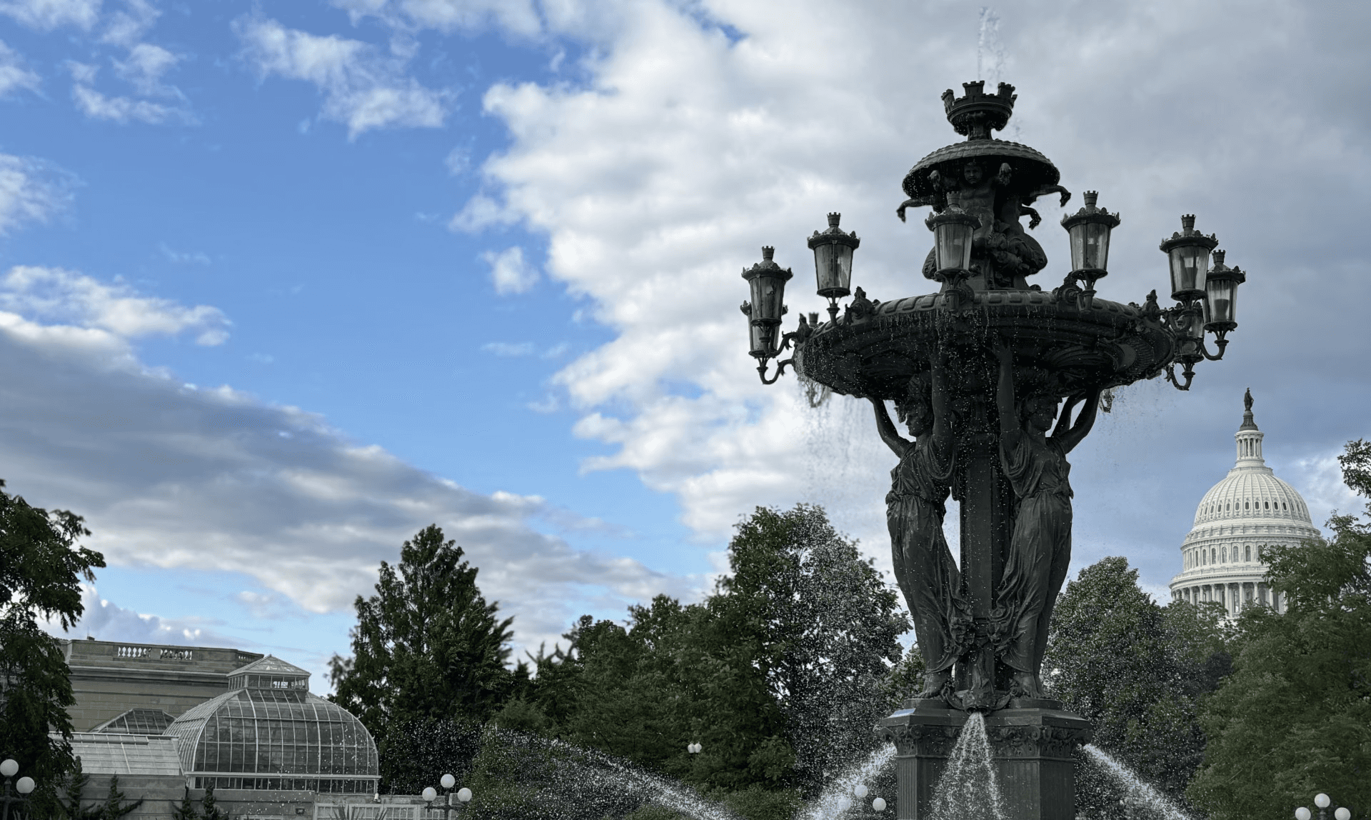 High section of built structure against clear sky