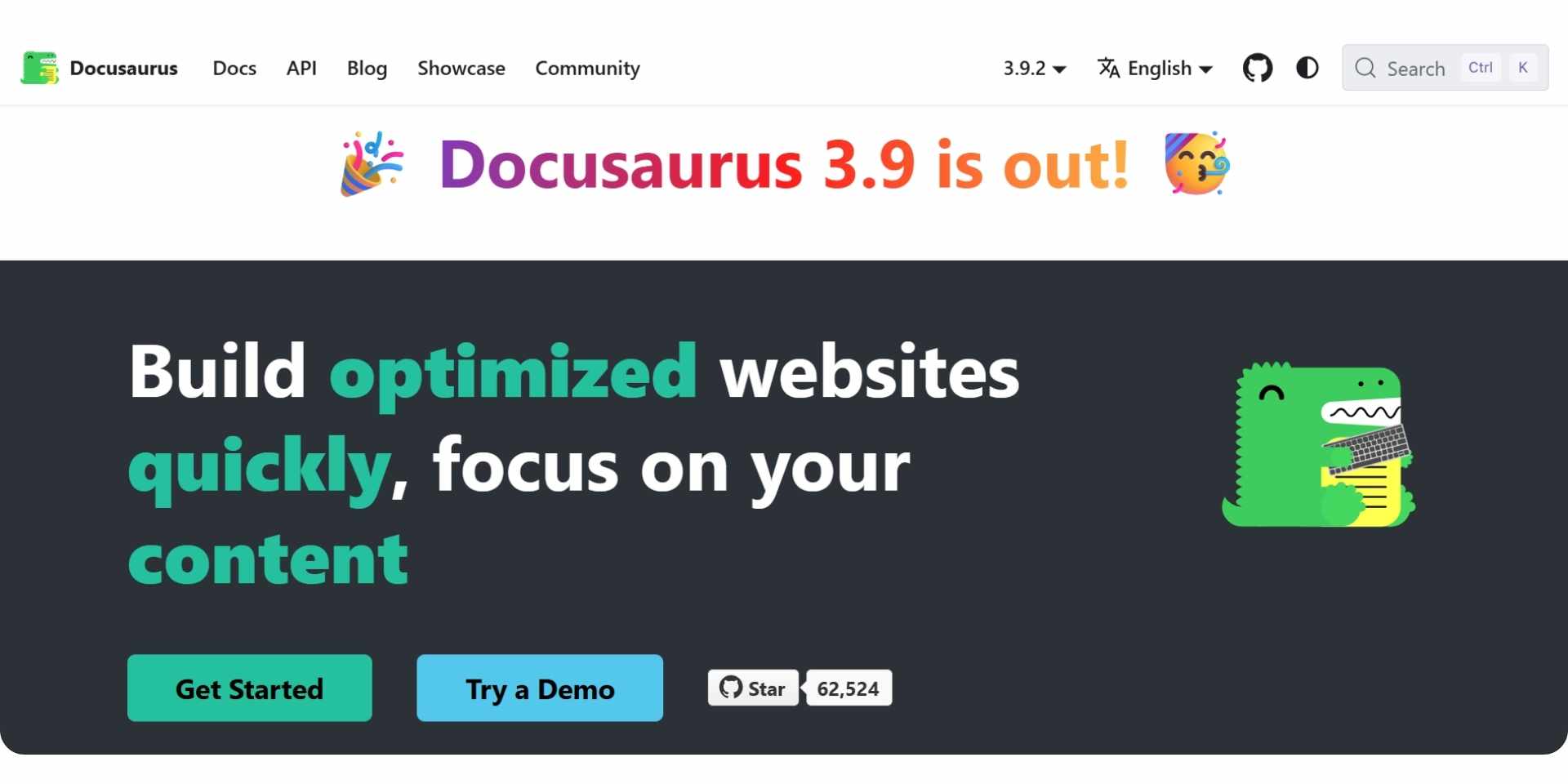 docsaurous dashboard