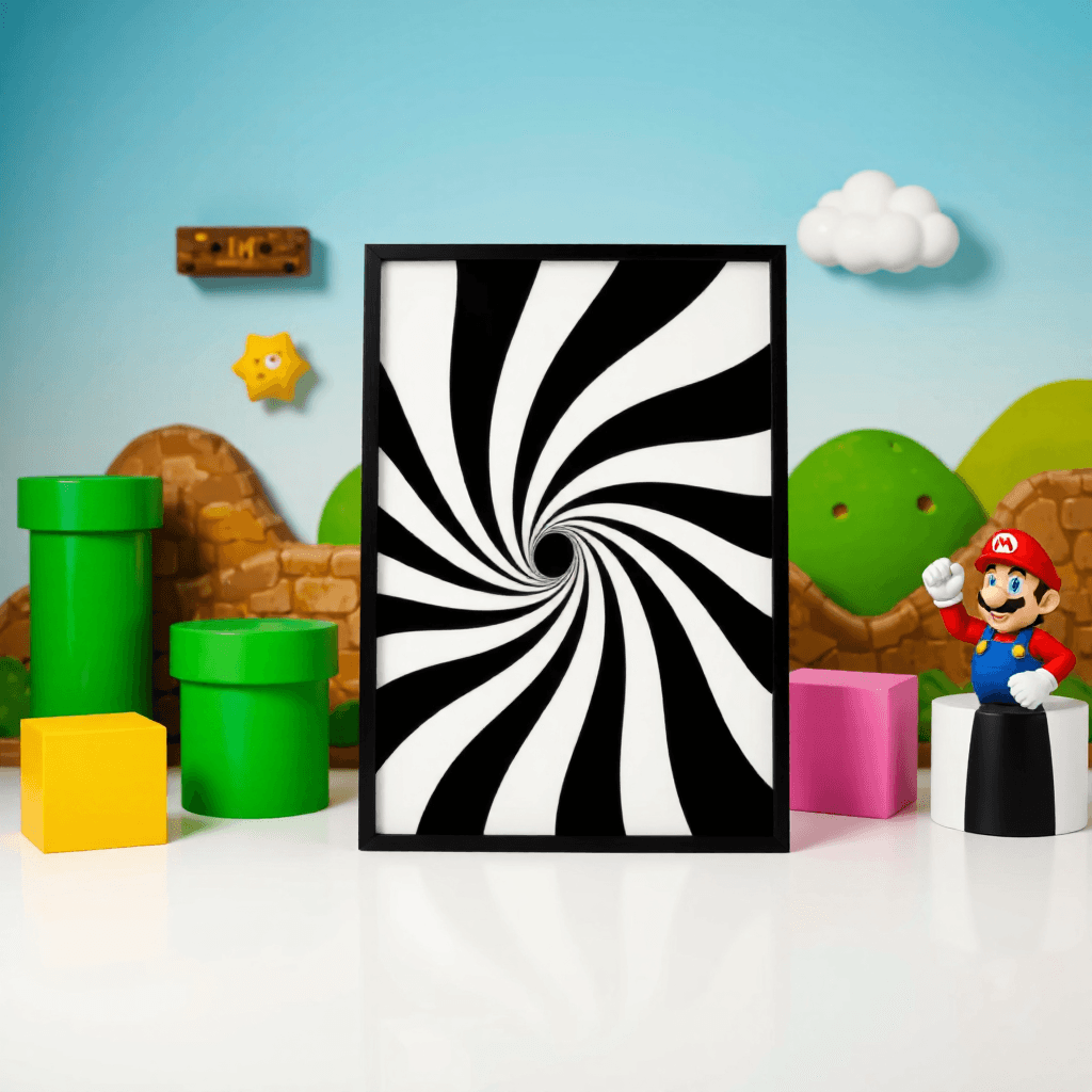 product photography of a decorative wall art piece