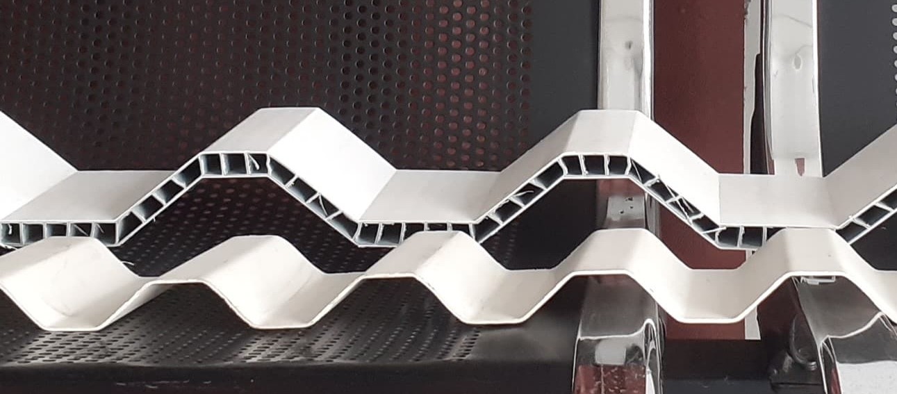 Atap uPVC single vs double layer
