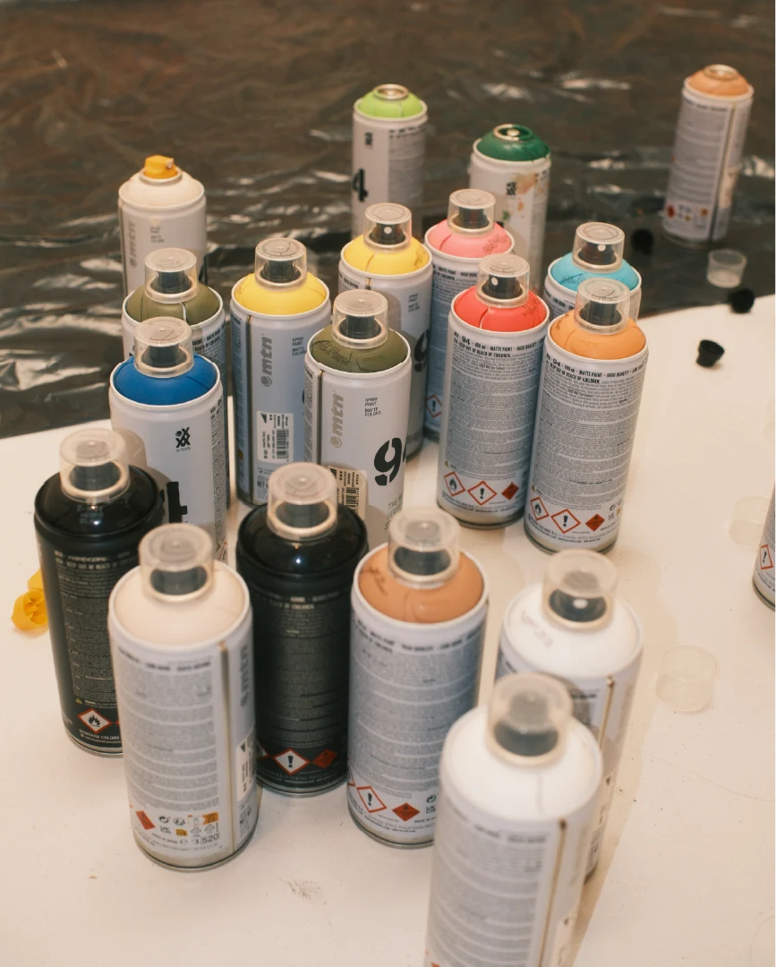 Spray Cans Image