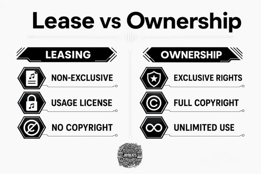 Infographic comparing leasing and ownership