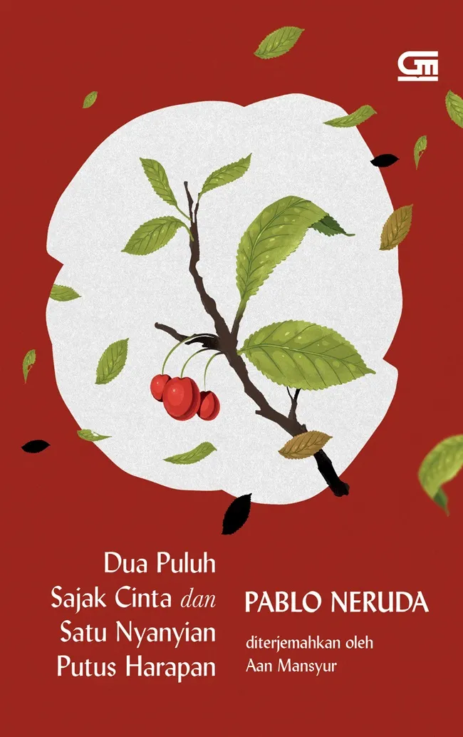 Cover book dua puluh sajak cinta dan satu nyanyian putus harapan