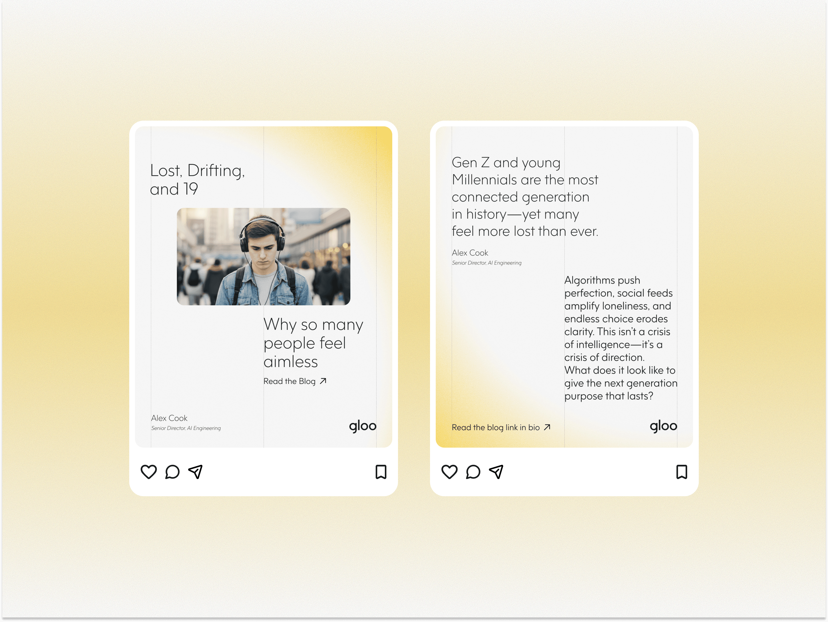 Gloo social media post - article