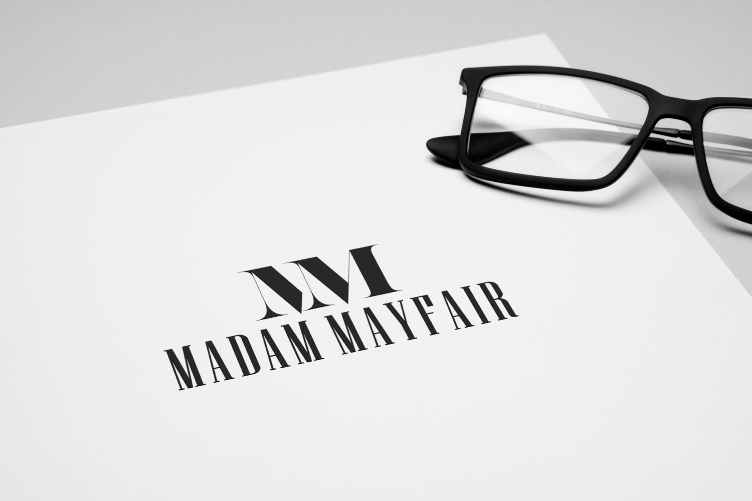 Madam Mayfair logo and brand design