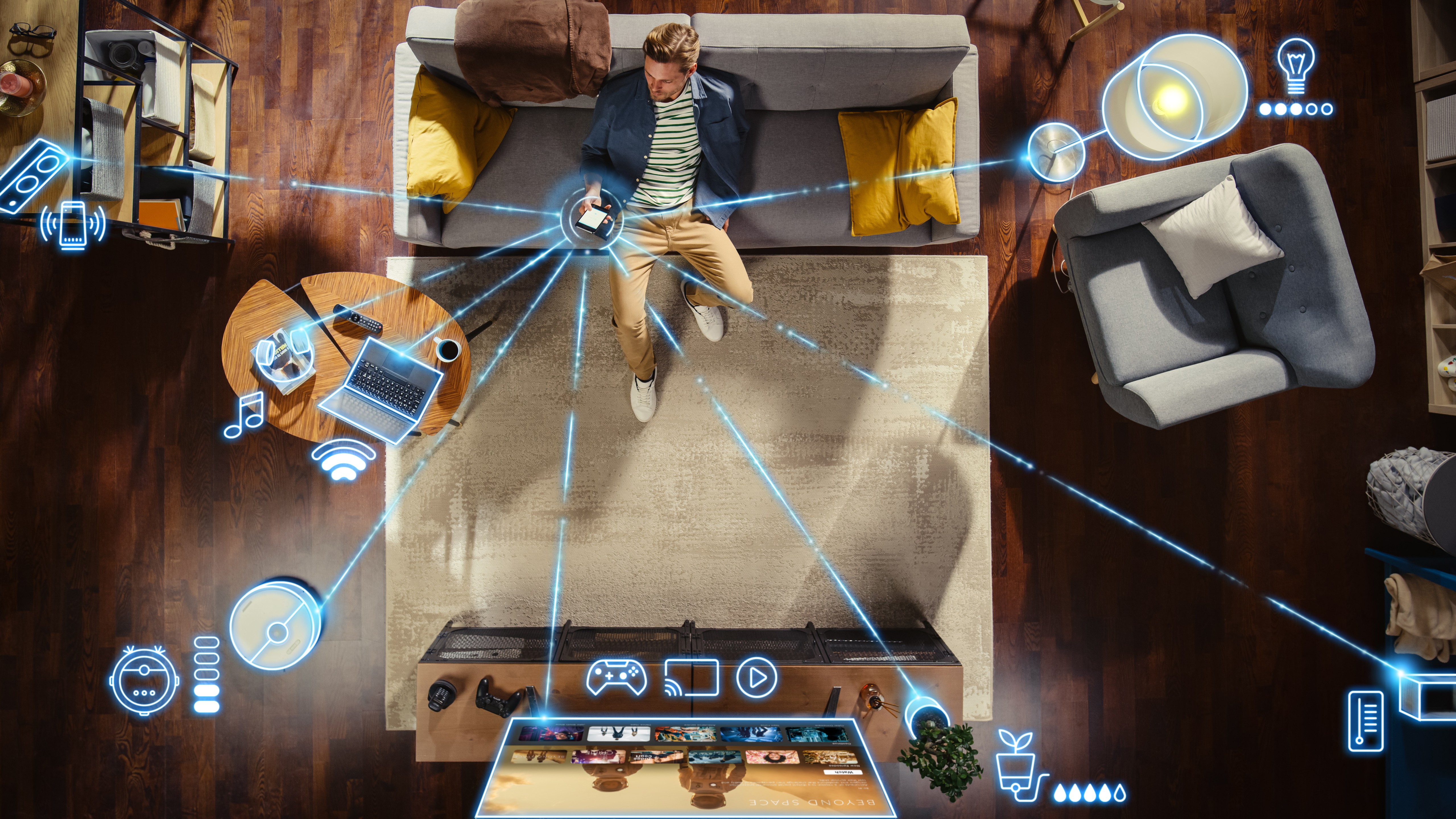 Connecting Smartphone to Convenient Smart Home System