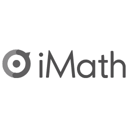 iMath Black and White logo