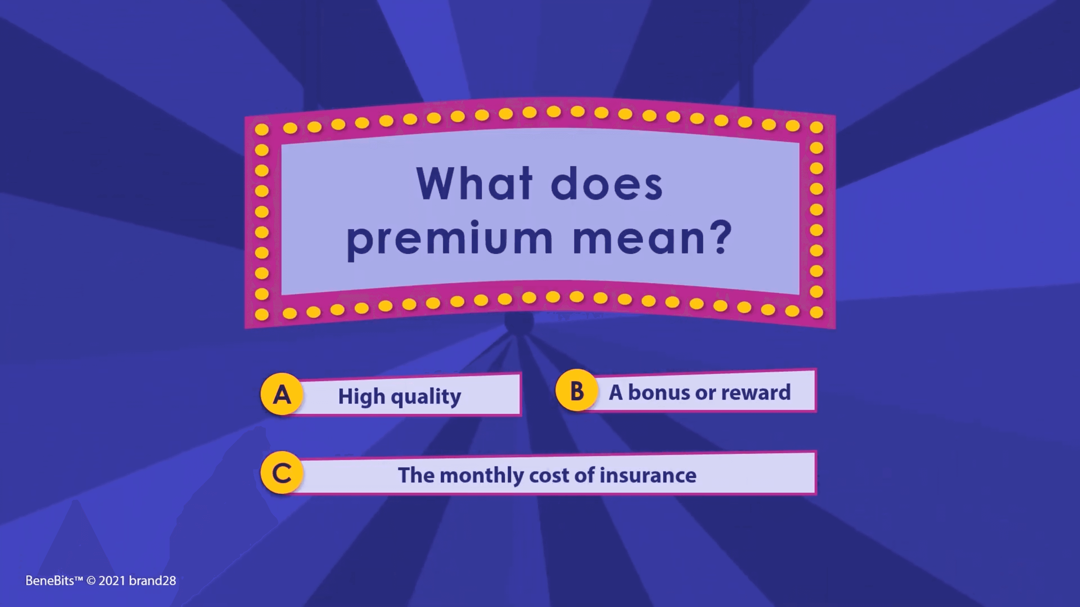 Insurance Lingo Video