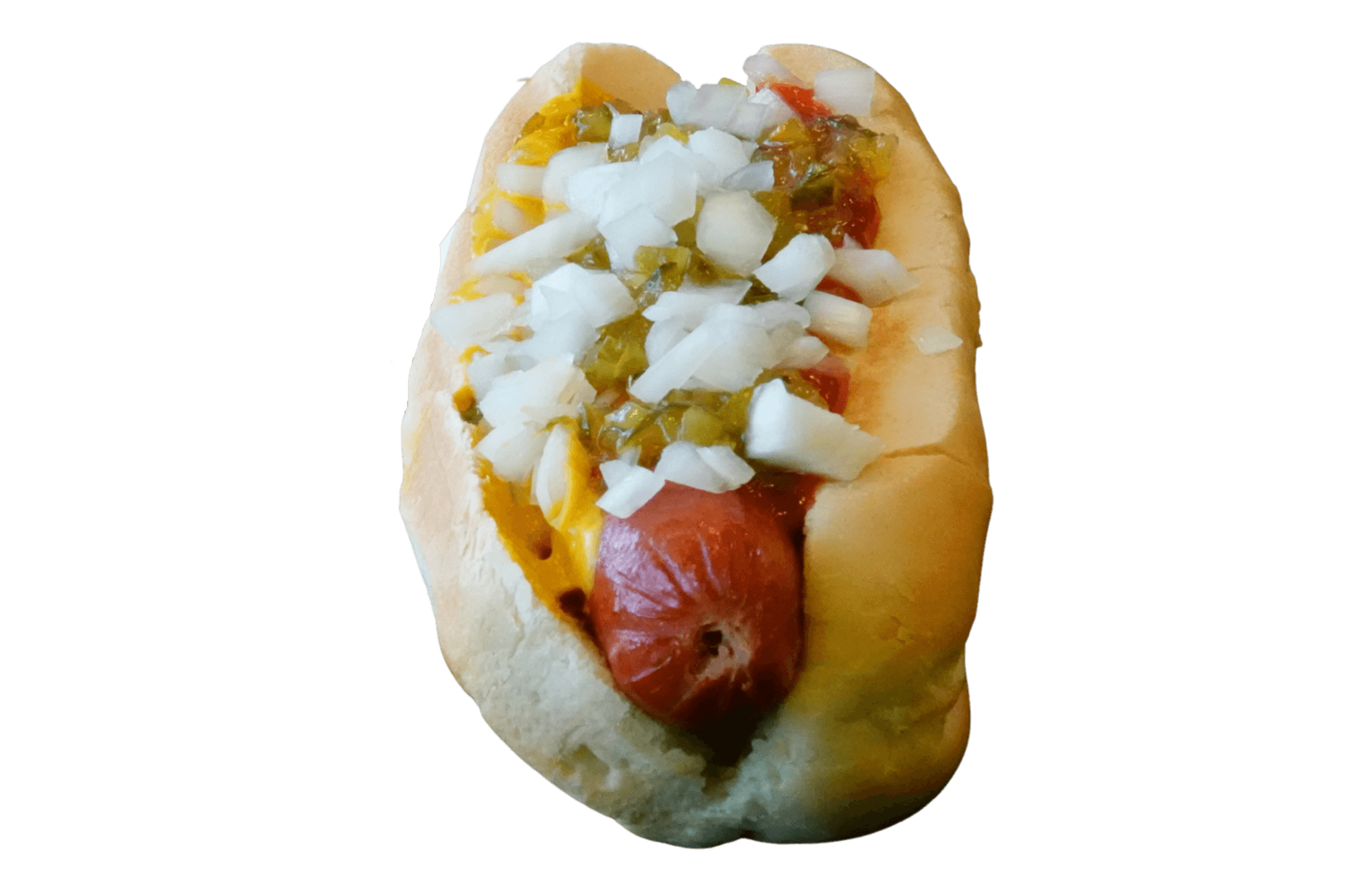 American hot dog