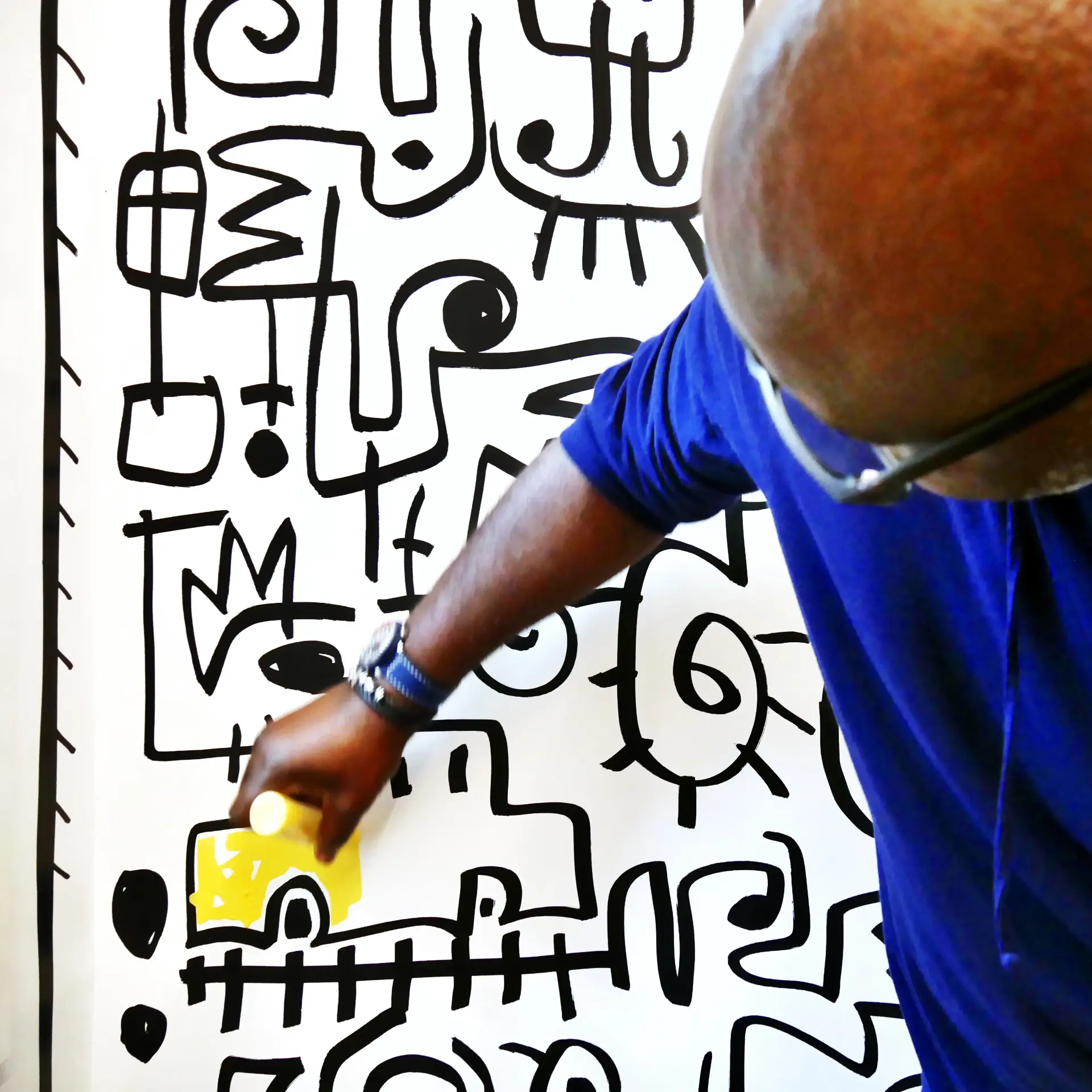 "Harlem Sunrise" , 2019. The Africa Center NYC