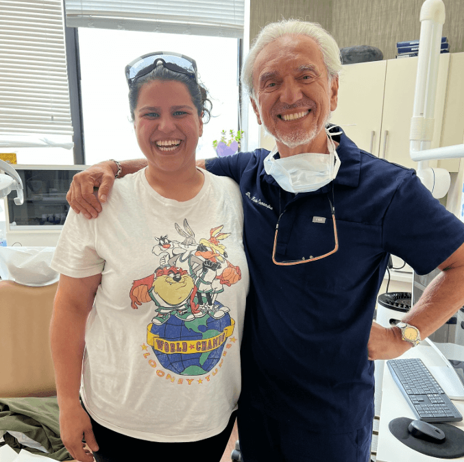 Patient at ScarboroSmiles in Scarborough, ON | Best dentist in Scarborough, ON.