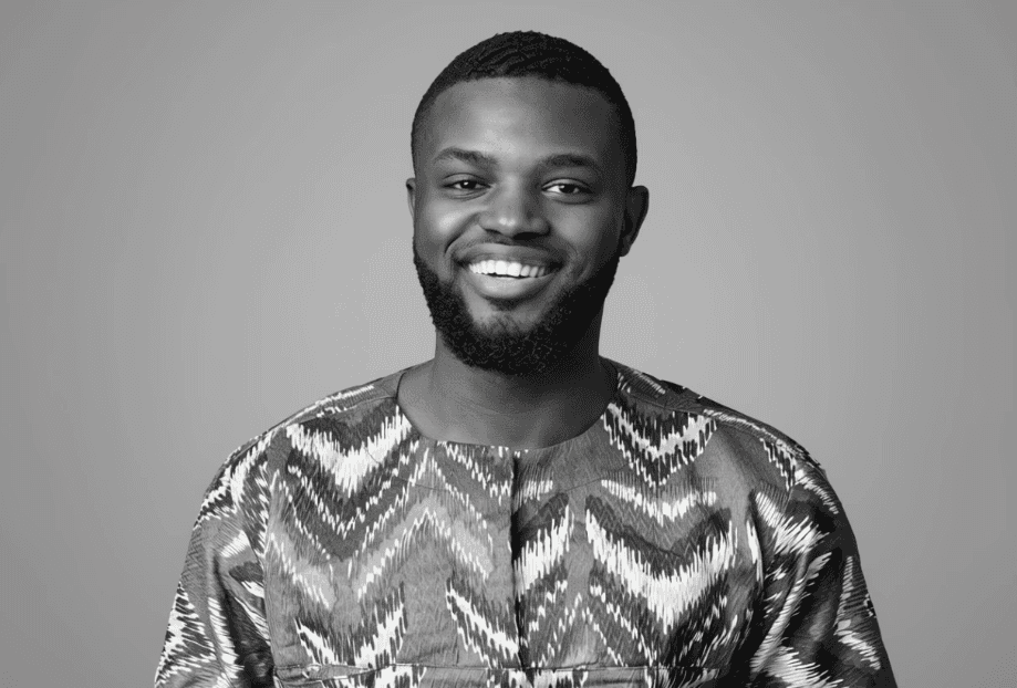 Confident Nigerian man in traditional wear symbolizing verified identity, trust, and authenticity through Profiled Nigeria.
