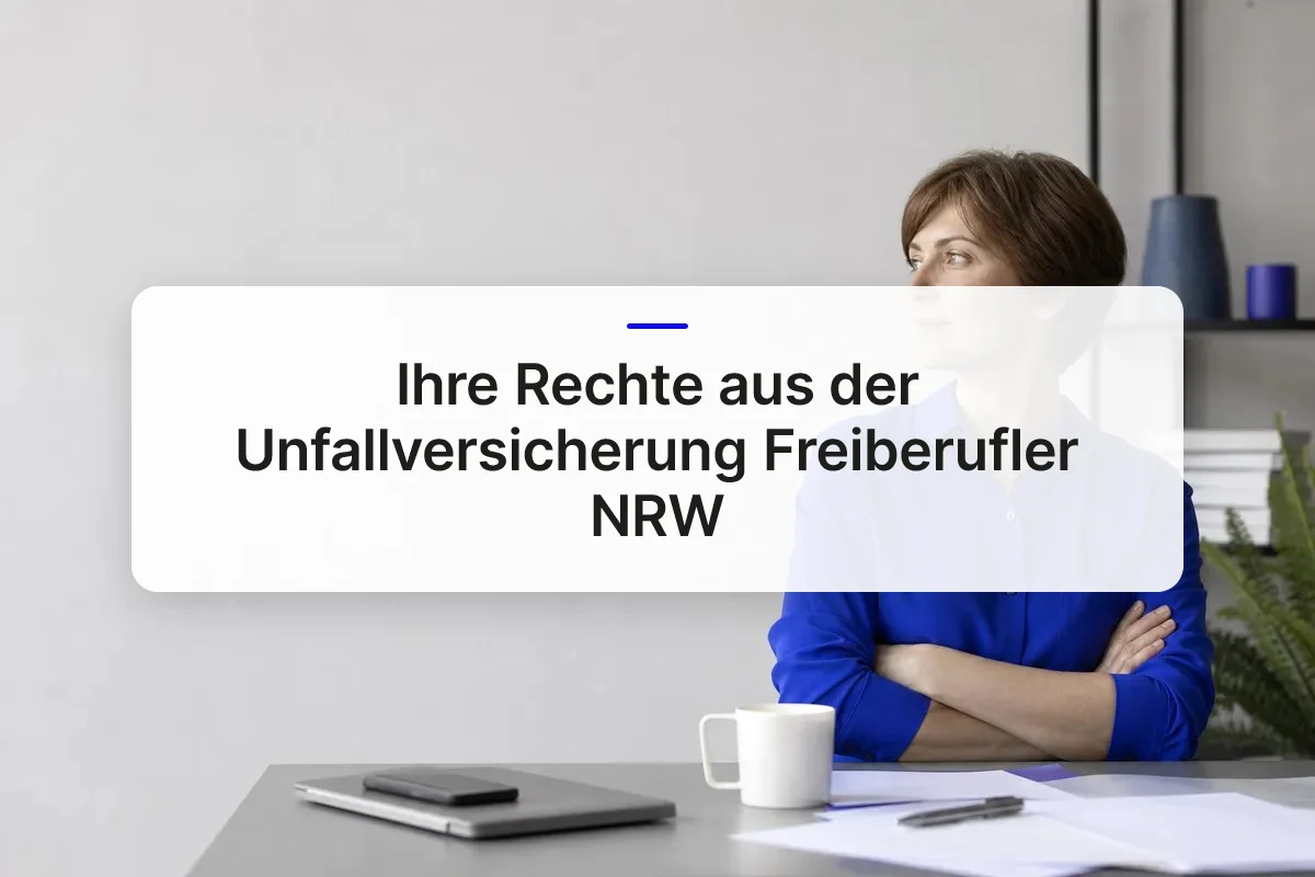 Unfallversicherung Freiberufler NRW overview