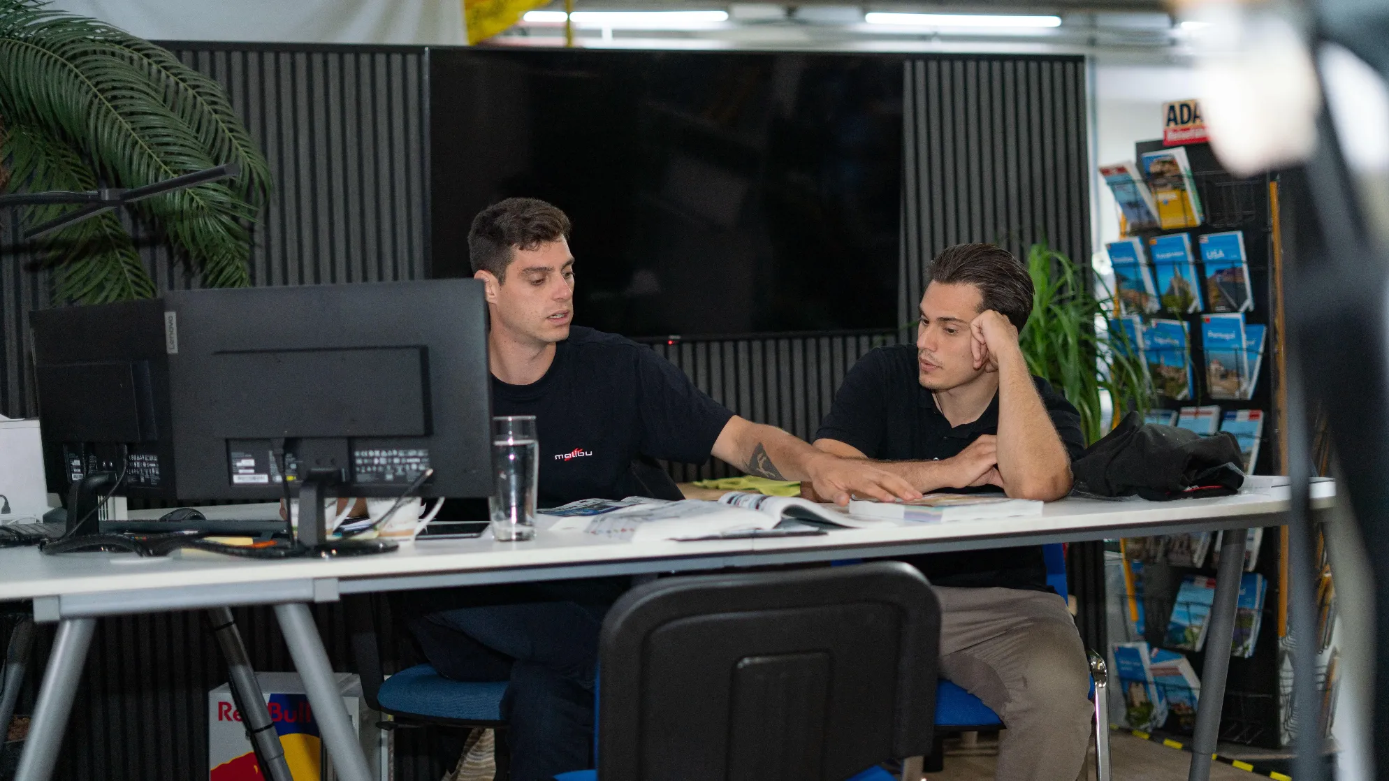 Bartender serving cocktail