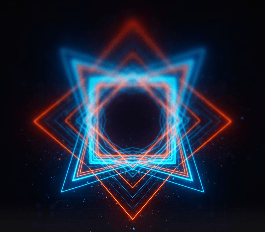 A trust section on a dark, digital-themed background with blurred lights, titled "Engineered Dominance — The Proof is in the Algorithms." It presents six key selling points in separate boxes, each with an icon, heading, and description.