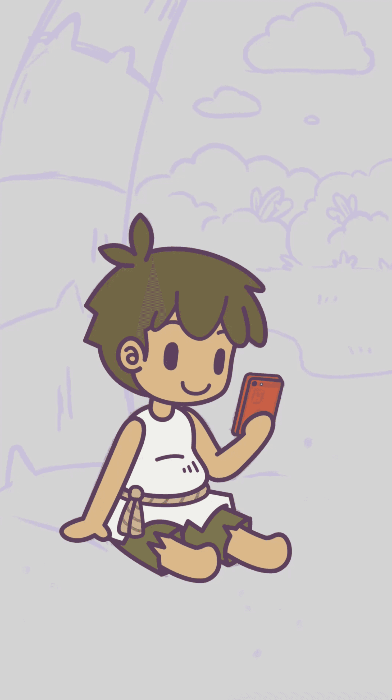 Modern abstract B&W composition