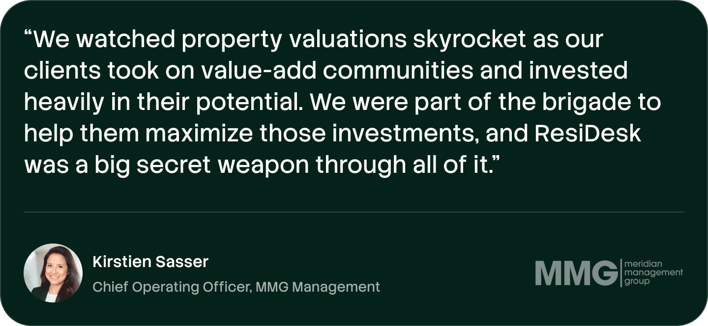 How MMG Management helped owners gain portfolio vsibility with ReiDesk