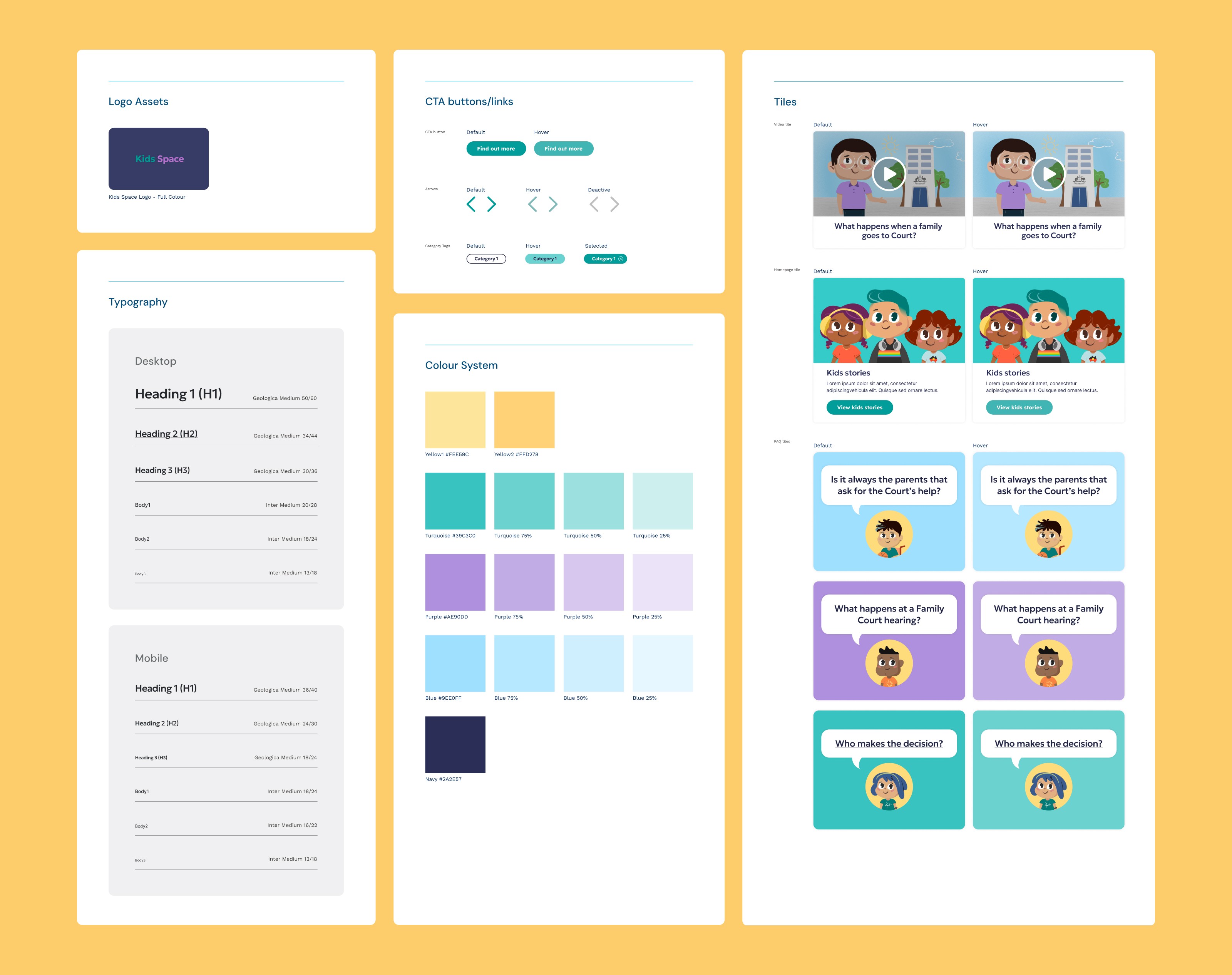 Kids Space design style