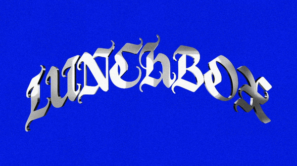 Rotating Chrome Logo on blue background