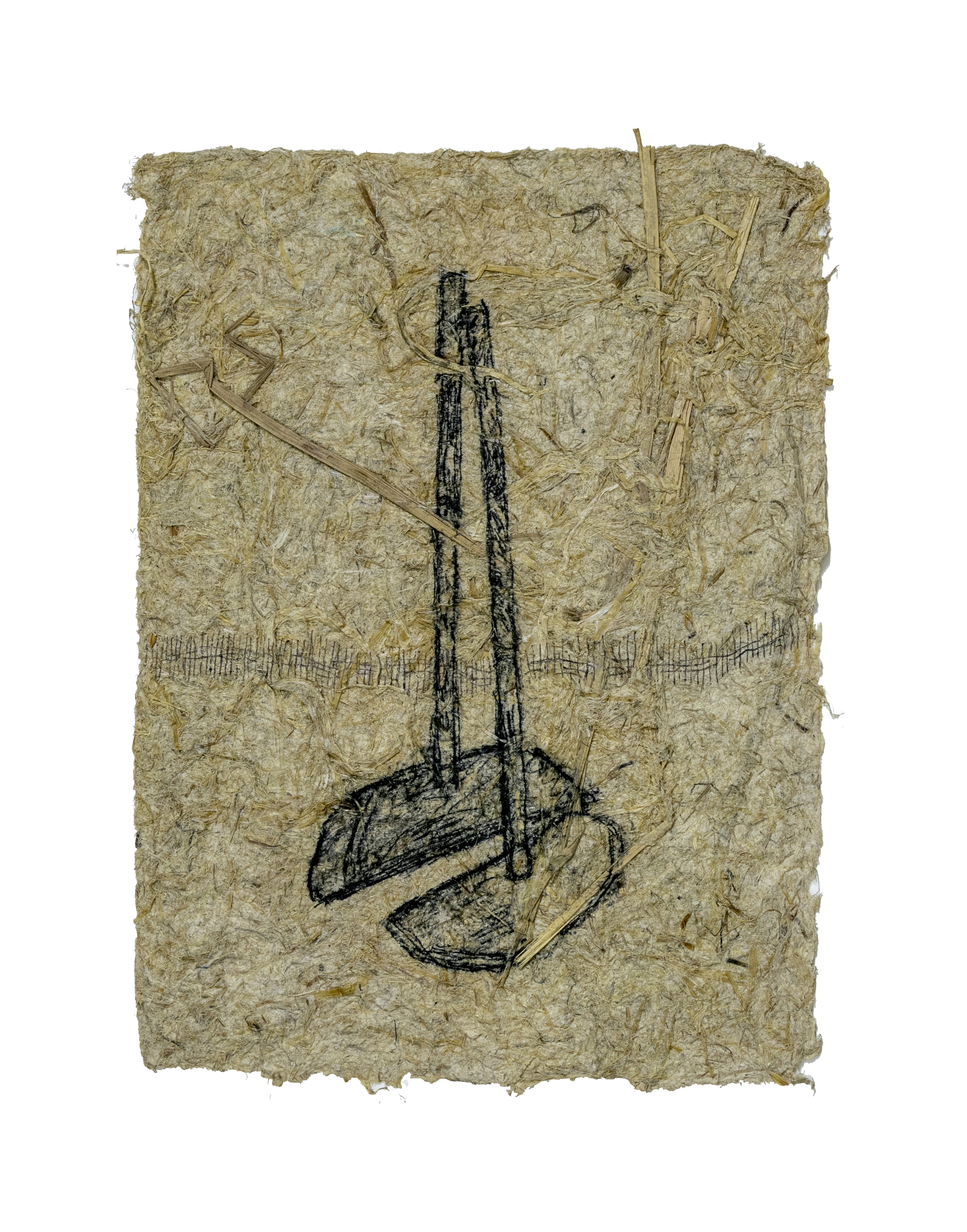 herd of sheep on road painting