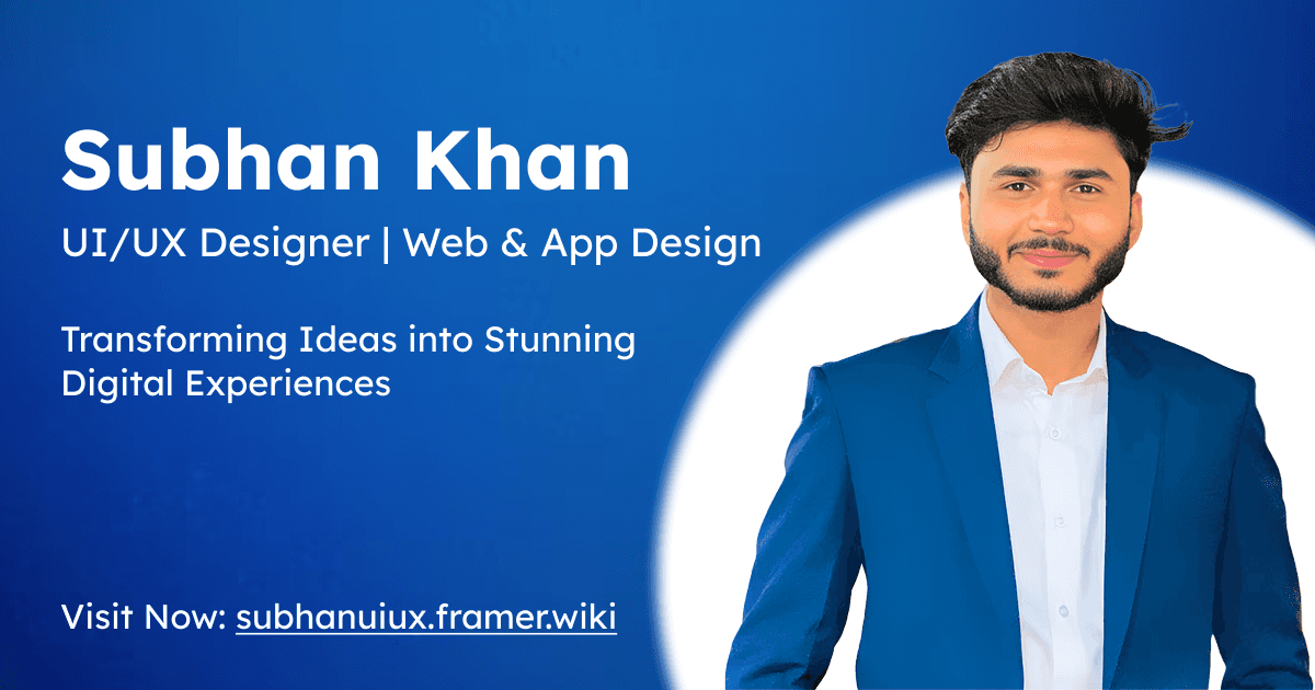 Subhan UiUx