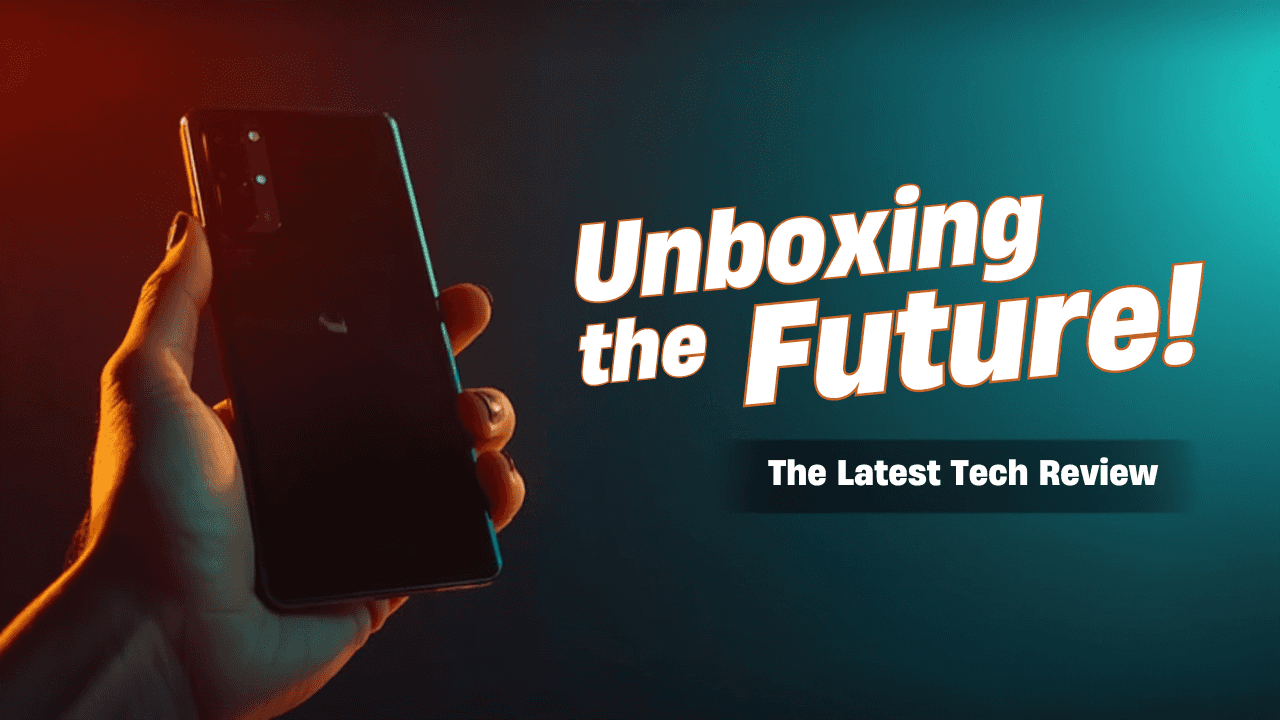 Tech Video Thumbnail design