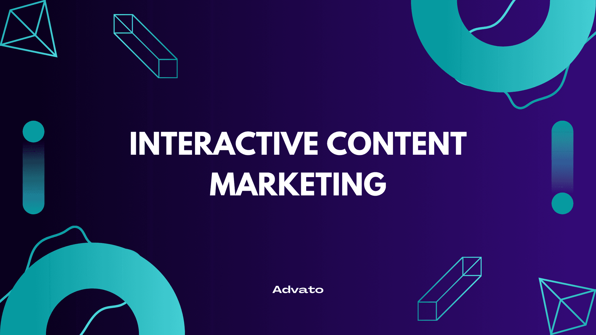 image with purple background and white text that says "Interactive Content Marketing: Using Quizzes and Polls to Boost Your Mobile App Growth"