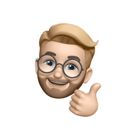 A portrait of a young man smiling